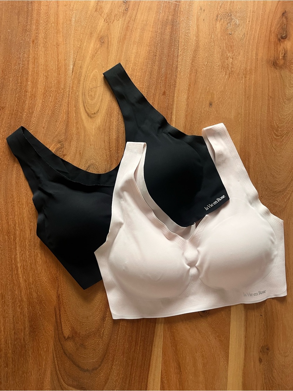 La Vie en Rose 2Pack Push-Up Lounge Tank Bras